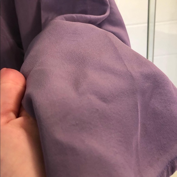 Alexis Lavender silk romper - Picture 2 of 5